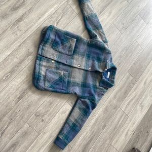 Little mountain - plaid jacket medium